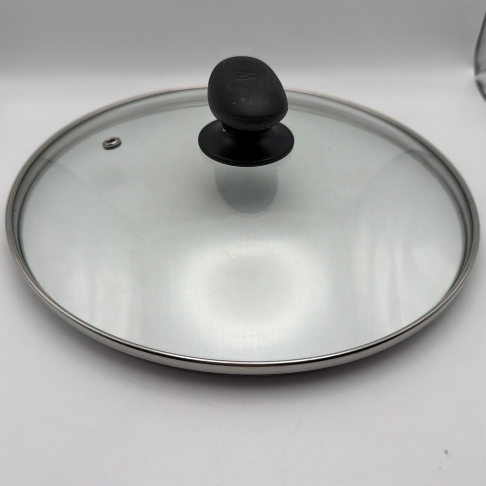 WearEver Glass Lid Replacement Pot Pan Lid ~ 9.25" Inside‎ Rim / 9.75" Outer Rim
